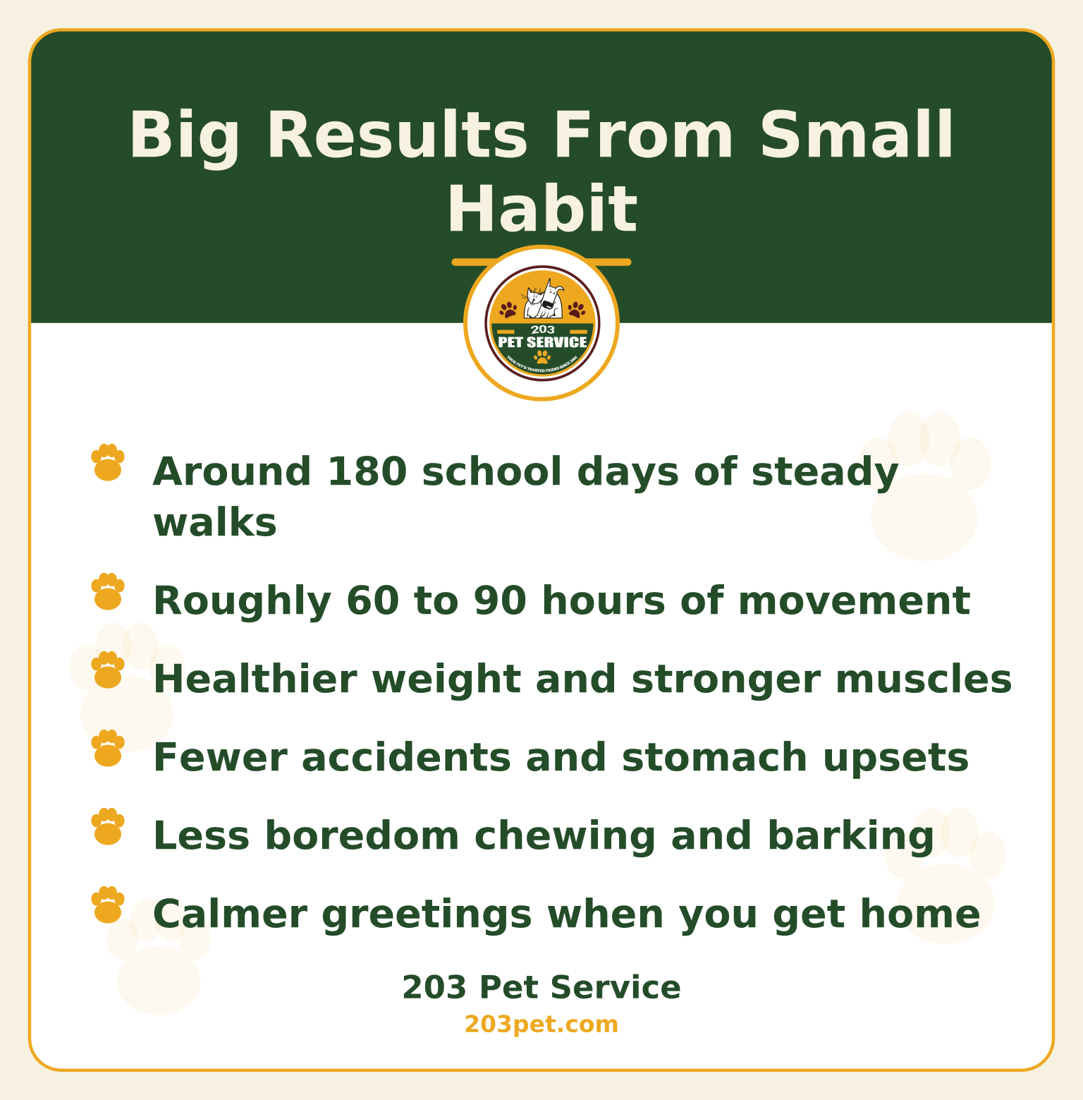 Big Results From Small Habit