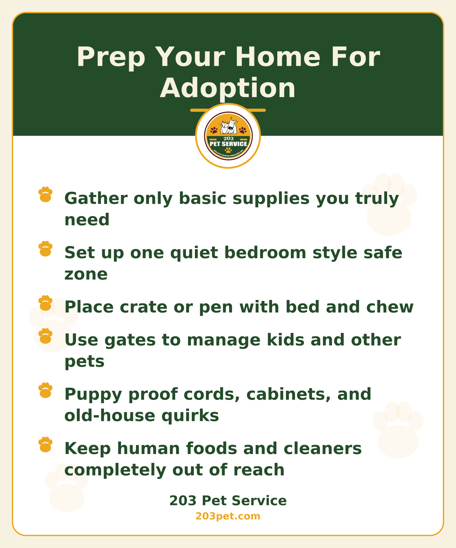 Prep Your Home For Adoption